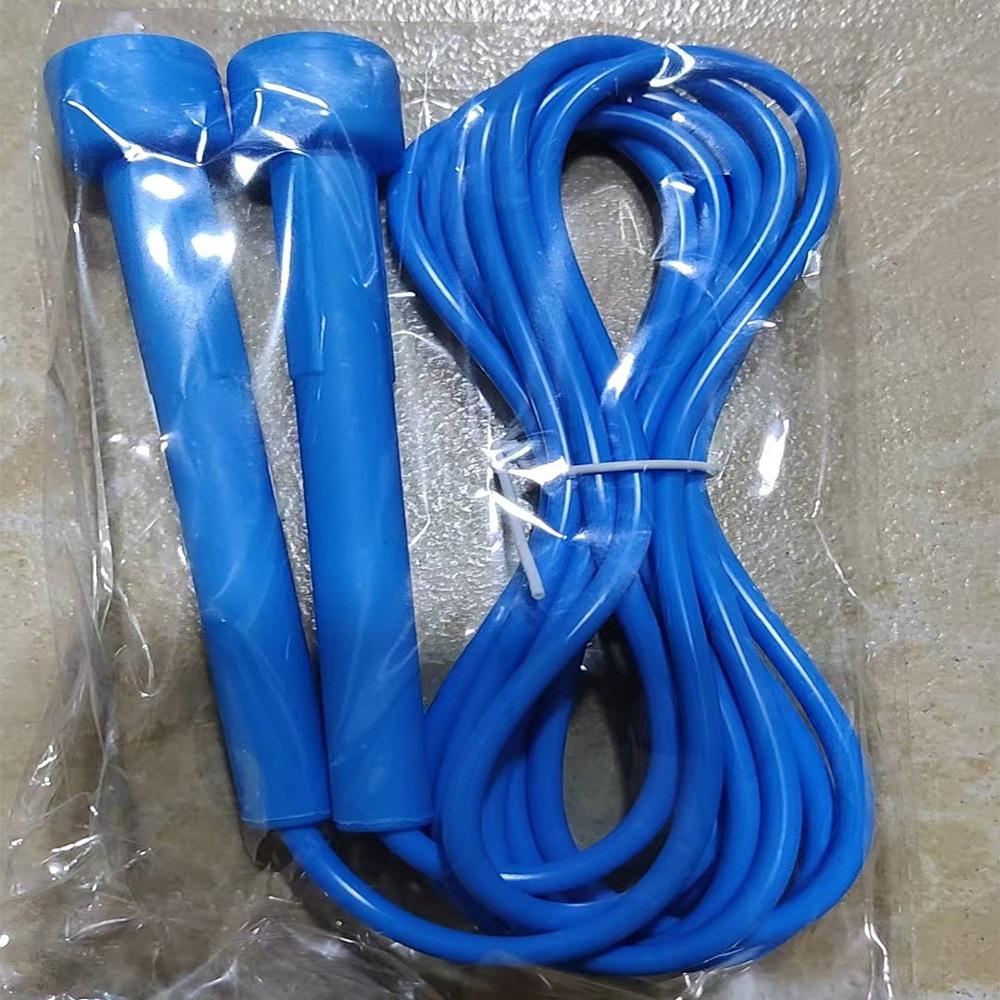 Adjustable Children's Bamboo Beaded Jump Rope for Fitness