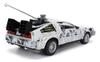 Kyosho Jada Toys Hollywood Rides Serie Ritorno al Futuro Scala Ritorno al Futuro I Macchina del Tempo Versione Congelata con Figura Completa JADA36145 1/24
