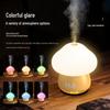 Mushroom USB Tap Light Humidifier with Atmosphere Lamp & Large Mist Output for Home or Office