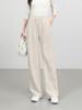 Cloud-Feel Velvet Elastic Waist Drawstring High-Waisted Wide-Leg Summer Pants