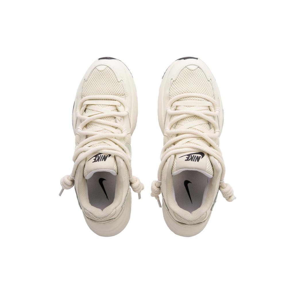 Nike Air Max Fusion Low Top Running Shoes Women's Green Beige White CJ1671-100(Team645-F)