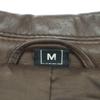 Jubian Long sleeve leather jacket M Brown Men's Used