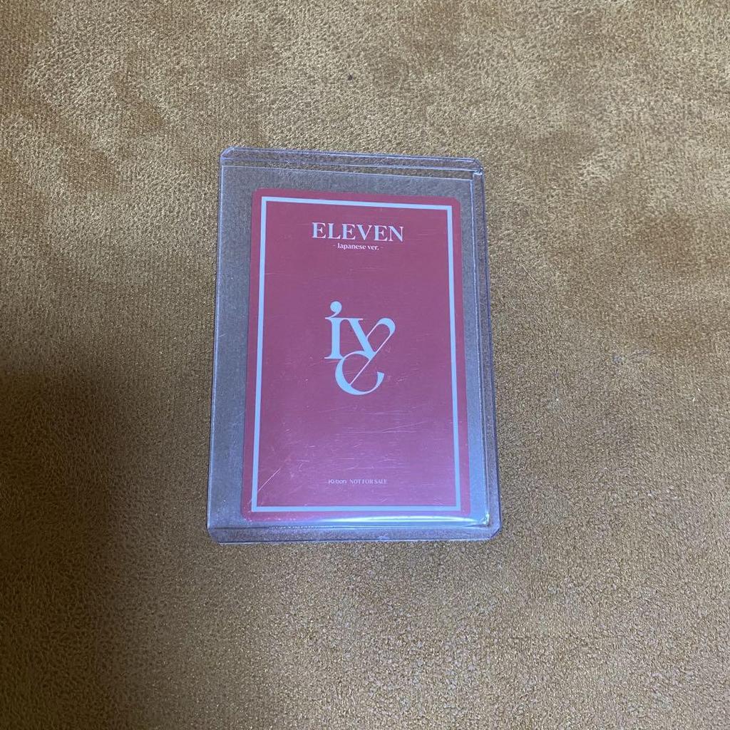 [USED] ive Wonyoung eleven farewell party bonus trading card