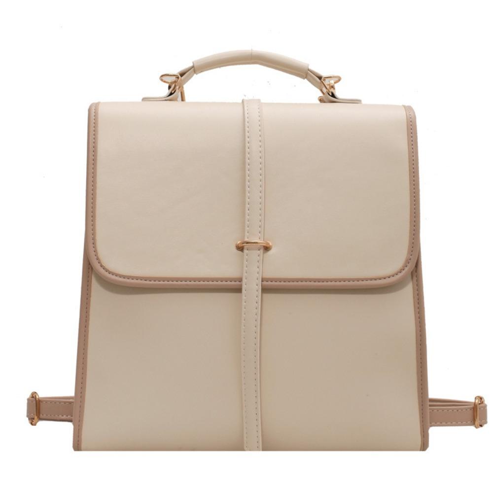 

Однотонная кроссбоди сумка из ПУ кожи, женский рюкзак большой вместимости, для улицы хаки