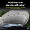 For BMW 5 Series E60 E61 525i 528i 530i 520i 523i 2004~2010 Car Front Engine Hood Sound Mat ulation Cotton Pad Soundproof