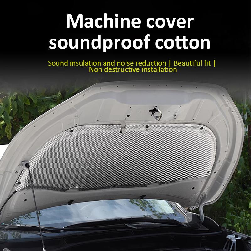 For BMW 5 Series E60 E61 525i 528i 530i 520i 523i 2004~2010 Car Front Engine Hood Sound Mat ulation Cotton Pad Soundproof