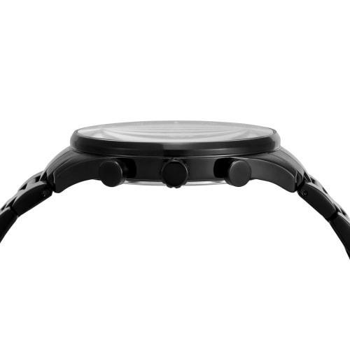 Fossil Men's SULLIVAN Multifunction Black Stainless Steel Watch, BQ2856