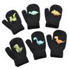 Outdoor Riding Warm Mittens Soft Elastic Knitted Full Finger Glove for Girls Boys Candy Color Cute Gloves