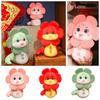 Sunflower 2025 Snake Year Mascot Doll Stuffed Lucky Snake Plushies Doll  Home Decor