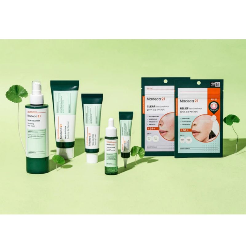 Madeca21 TECA Solution Beruhigende Creme 50ml – Beruhigende Feuchtigkeitsspendende Gesichtscreme für Empfindliche Haut