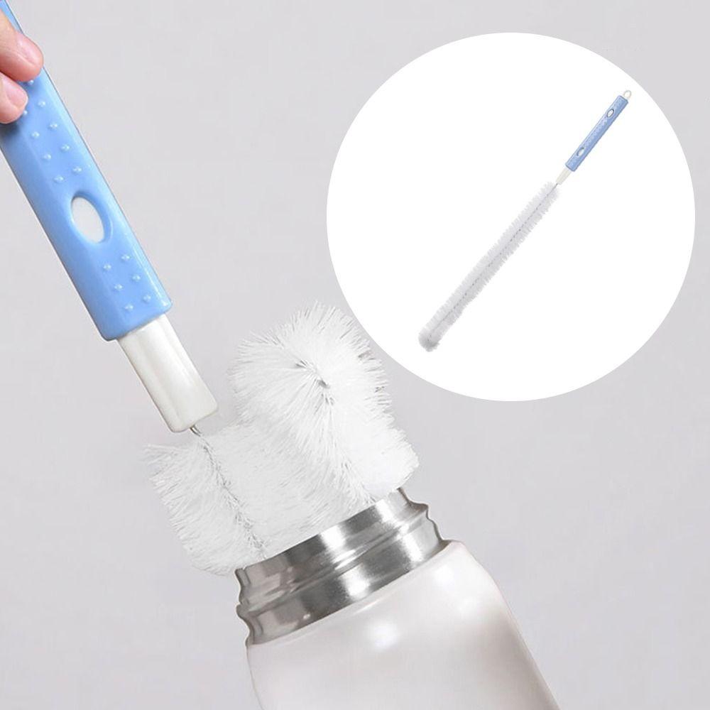 Long Handle Bottle Brush Cleaner Narrow-mouth Flexible Cup Brush No Dead Angles Water Bucket Cleaning Brush