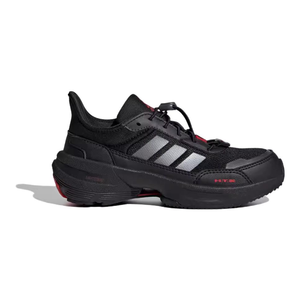 Adidas Mts Series C Comfortable Lightweight Durable Breathable Low Top Kids Running Shoes Kids Running Shoes Black Red JQ2988