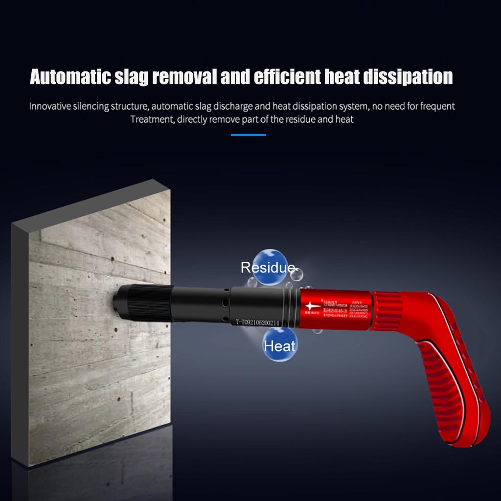 Steel Nails Guns Rivet Tool Concrete Wall Anchor Wire Slotting Device Decoration Rivet Gun Tufting Gun NEW Power Tools