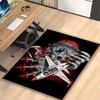 1pc General-purpose Rug, Burning Airplane Printed Area Rug, Comfortable Office Chair Carpet, Home Entrance Floor Mat
