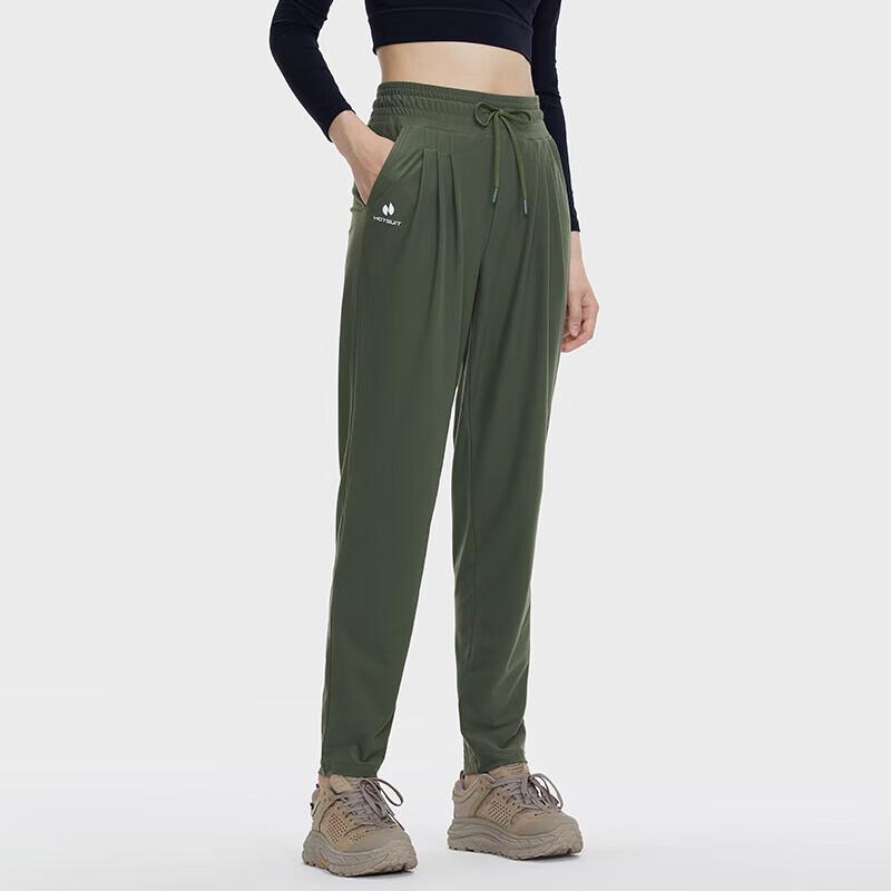 HOTSUIT Women s Velvet Fleece Casual Sport Pants M