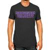 Campus Colors NCAA Baumwollmischung für Erwachsene Anthrazit Tagless T-Shirt - Hergestellt aus gekämmter und