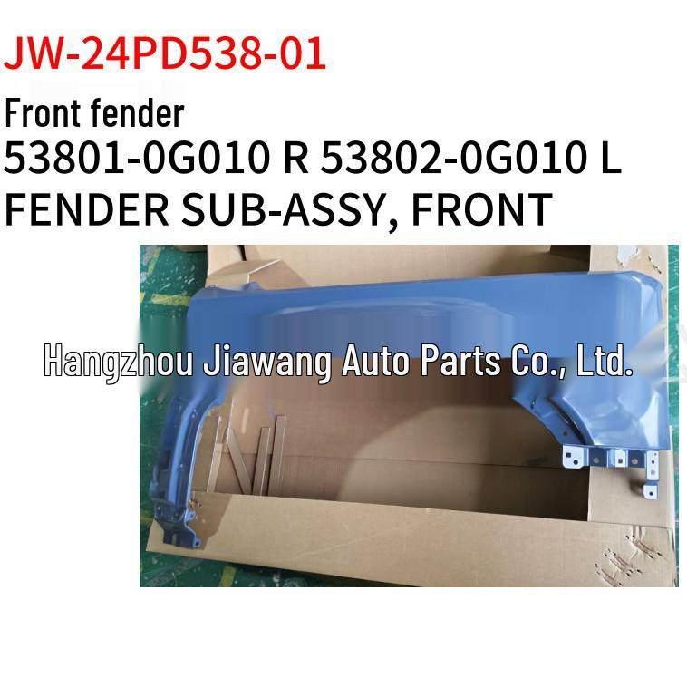 Toyota Prado 2024 Front Fenders: Right 53801-0G010, Left 53802-0G010