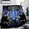 1pc Everton FC Print Flannel Blanket, High Quality Comfortable for All Seasons, Home Decor, Warmth and Comfort, Perfect for Christmas Gifts41
