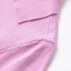 2025 Spring Women's Slim Fit Knit Sweater - Sweet & Simple Turn-Down Collar, Short-Sleeved