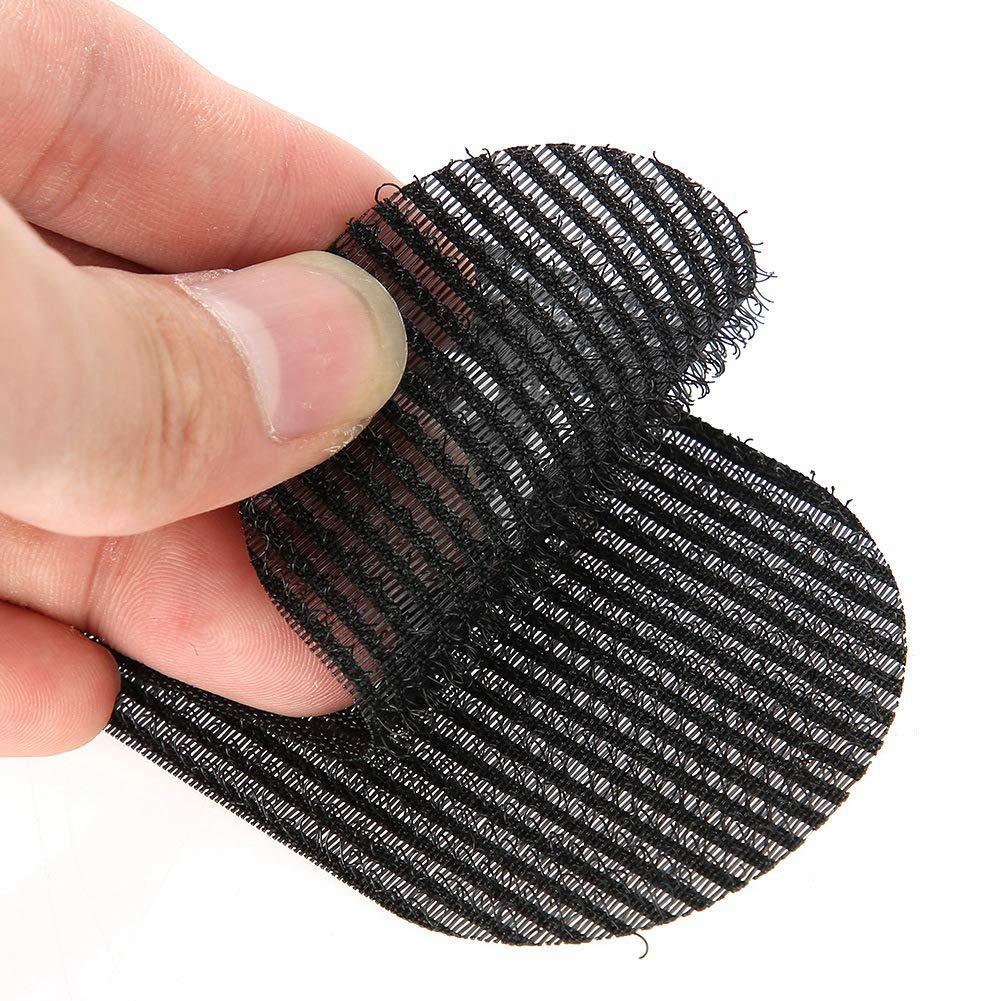 10 Pezzi Fermagli per Capelli Patch Adesiva per Capelli Nastro Magico in Velcro per Capelli Riutilizzabile Supporto per Frangia Strumenti per lo Styling dei Capelli per Salone Barbiere Accessorio Fissaggio Capelli Spezzati