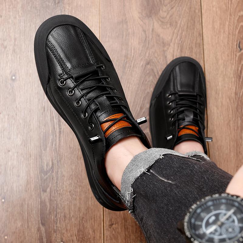 FashionWinter Men's Casual Shoes Ourdoor High Quality Men Sneakers Comfortable Handmade Non-Slip Light Soft Tennis Sport Shoes Mocassin