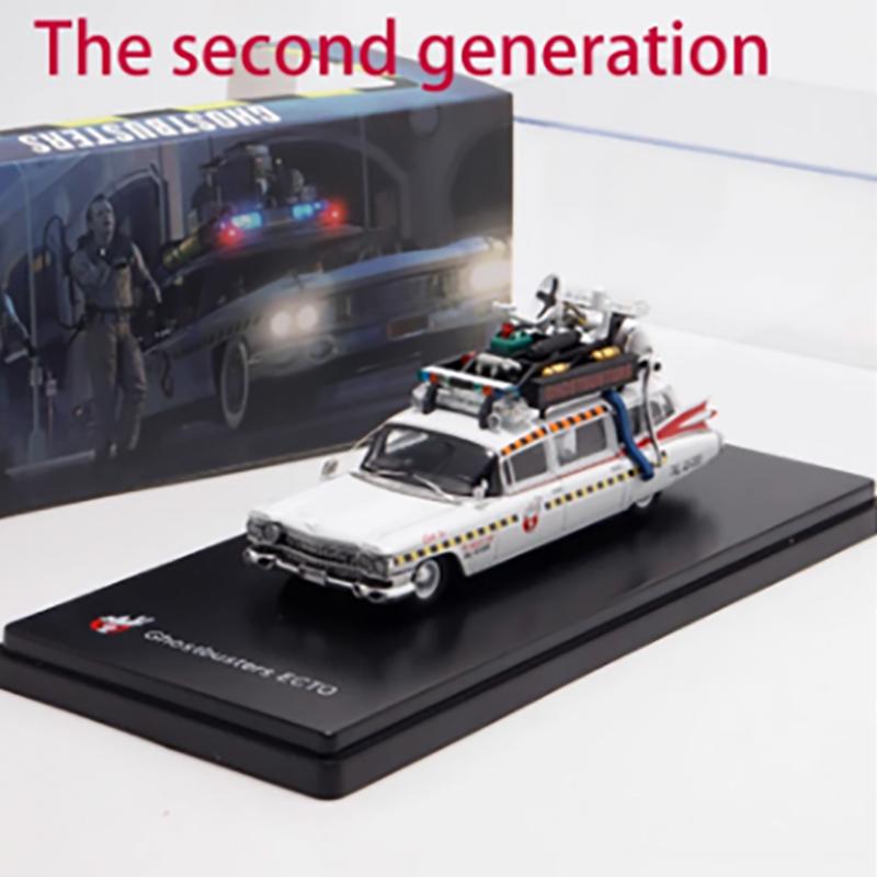 1:64 scale alloy car model GHOSTBUSTERS Ecto-1
