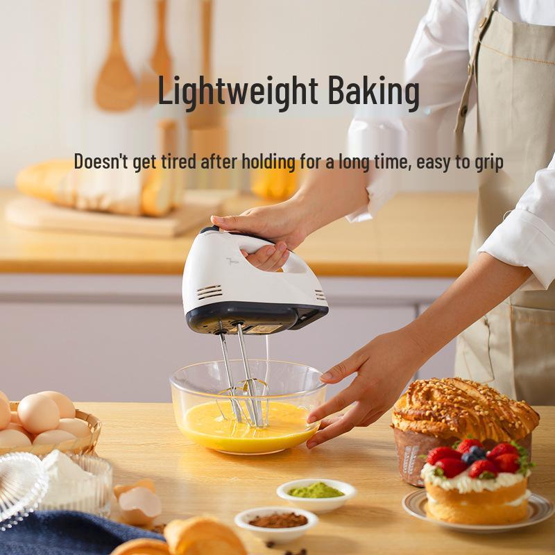 

High-Power Handheld Electric Mixer: Egg Beater, Dough Mixer, Cream Whipper Order 1000-2000 Units