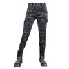 VOLERO+ג'ינס לאופנוע נשים+מכנסי מירוץ לאופנועים Camo אלסטי מכנסיים להגנה מפני נפילה+מגן שדרוג