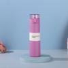 Mini-Thermosbecher 150/250 ml Auslaufsicher Mode Thermos-Isolierbecher mit Strohhalm Tragbar Ein-Knopf-Öffnung Taschen-Thermosbecher