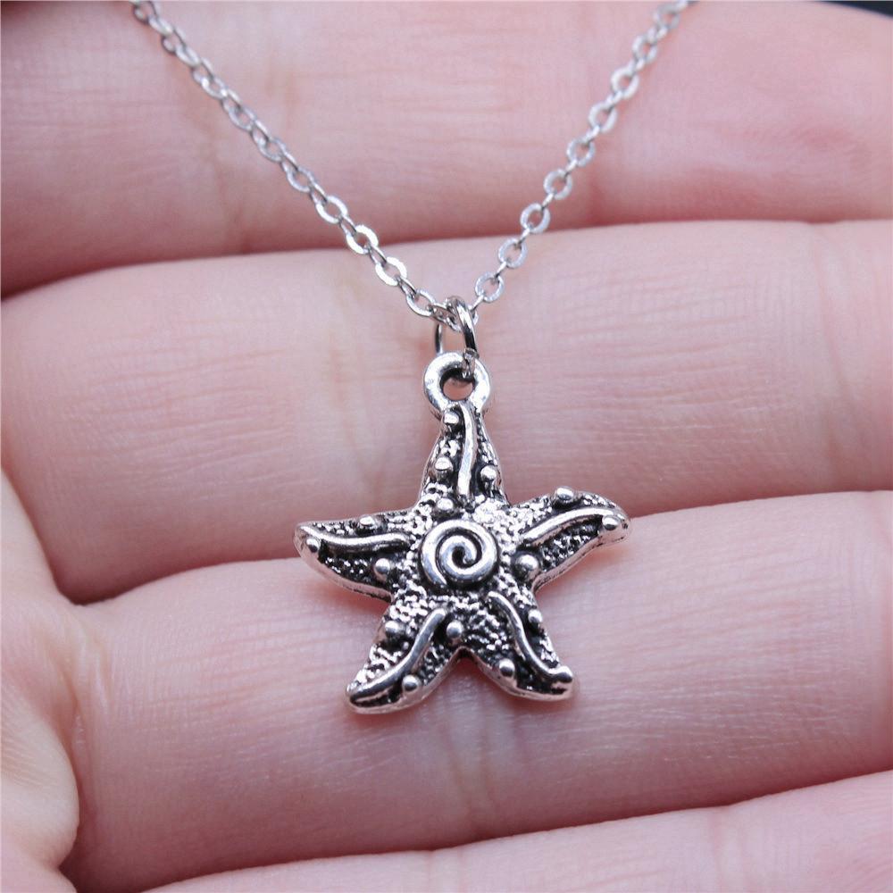 Halskette Choker 40cm Kurze Kette Meerestiere Vintage Schmuckzubehör QN046