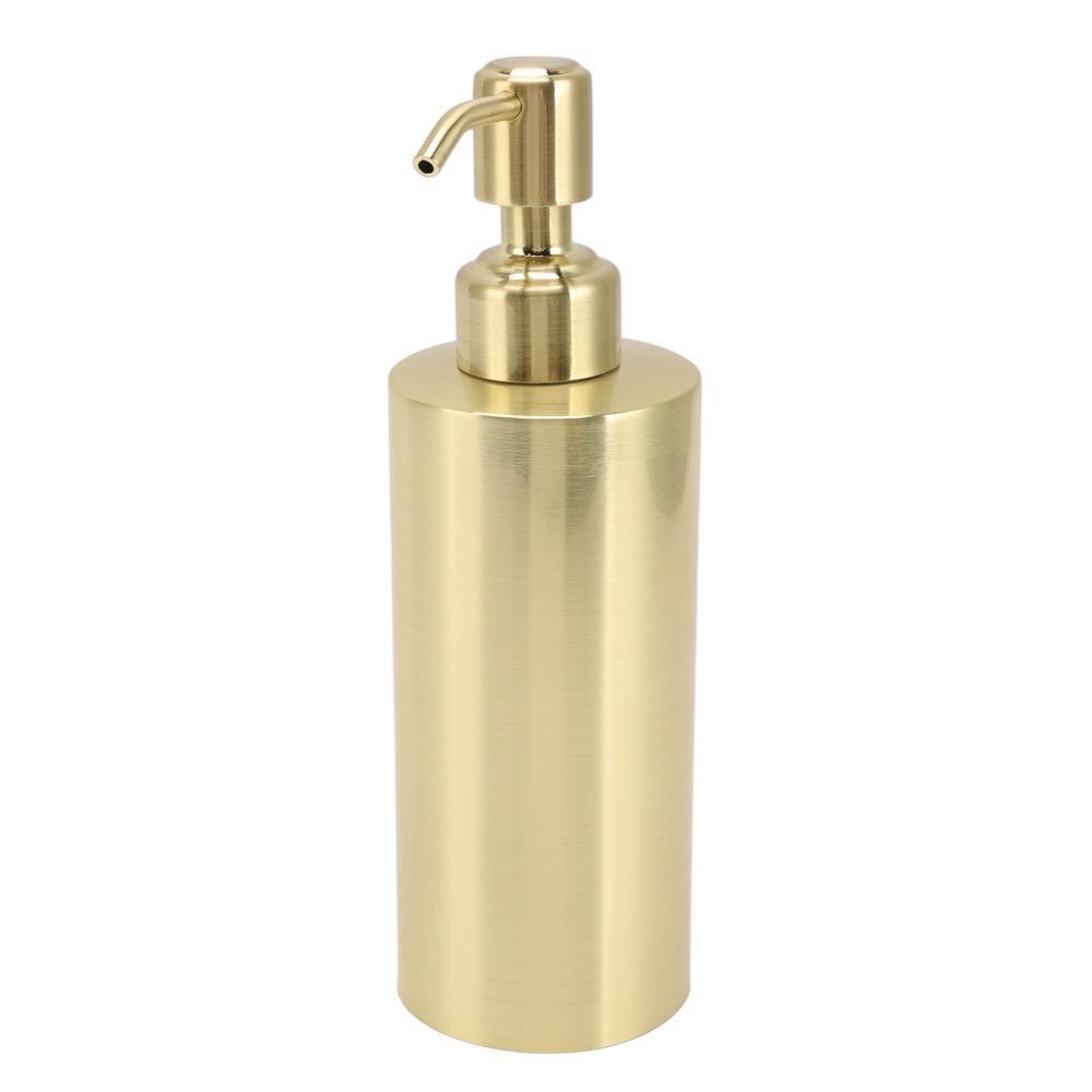 260ml Capacity Lotion Bottle Gold Liquid Soap Dispenser Soap Dispenser Bathroom Kitchen Hotel