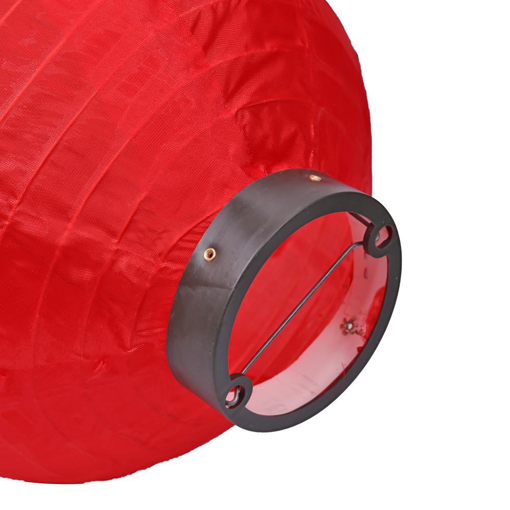 4Pcs Plum Lantern Japanese Style Lantern Decorative Cloth Lantern 25cm Hanging Lantern Waterproof for Home Restaurant Yard