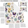 3 Piece Bedding Pillowcase Duvet Set Colorful Flower 2D Digital Printing For Bedroom Hotel Dormitory Decoration