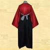 Unisex Samurai Horse Riding Japanese Warrior Cosplay Iaido Practice Top and Bottom Set with Scarf [LanBuff] Costume, Hakama, Dance, Kimono, Outfit,