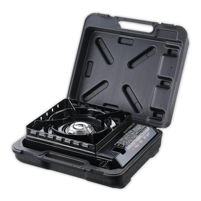 Iwatani Cassette Stove Toughmaru with Case, Black, CB-ODX-1-BK