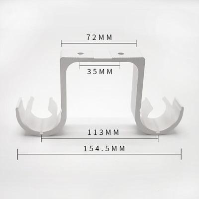 Thickened Aluminum Alloy Roman Curtain Rod Brackets