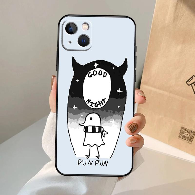 Oyasumi Punpun Phone Case For iPhone 16 15 14 11 12 13 Pro Max 12 13 mini XR 15 16 Plus 16e Cover Coque