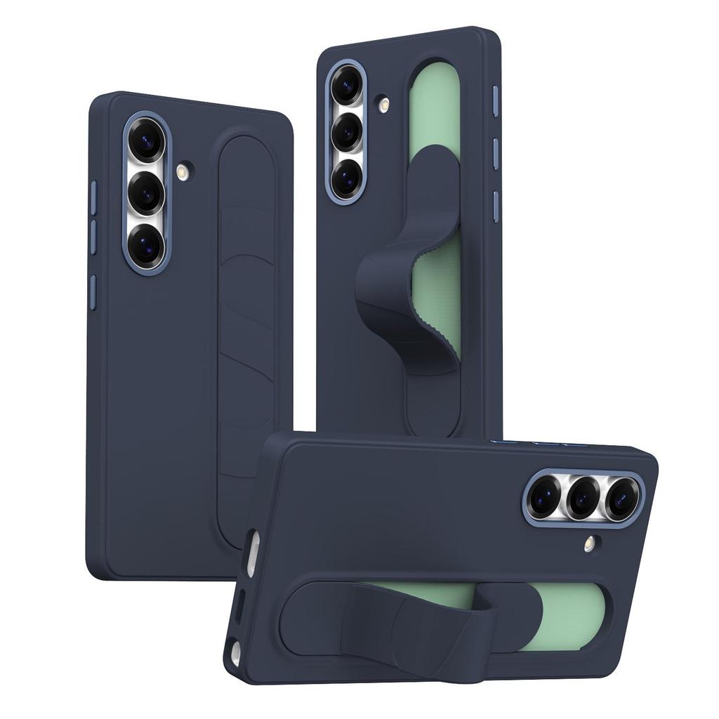 Samsung S25 Ultra Leather Case: Premium Stand & Full-Coverage Wristband for S23U, S24