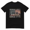 Soldiers Defending Liberty Since 1775 Armed Forces Tshirt
