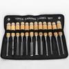 12-Piece Woodworking and Carving Knife & Chisel Set