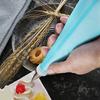 Pungă de Patiserie Reutilizabilă pentru Decorat Torturi, Grad Alimentar, Pungă de Cremă de Patiserie De Unică Folosință, Accesorii Transparente pentru Copt