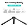 Lightweight Mini Desktop Tripod Aluminum Alloy Tripod Stand with 1 4 Inch Screw Wrench for DSLR ILDC Camera Camcorder