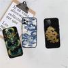 LO25 Chinese Dragon Soft Shell Phone Case for iPhone SE X XS XR 11 16E 17 Pro Max Air 8 7 6 6s Plus