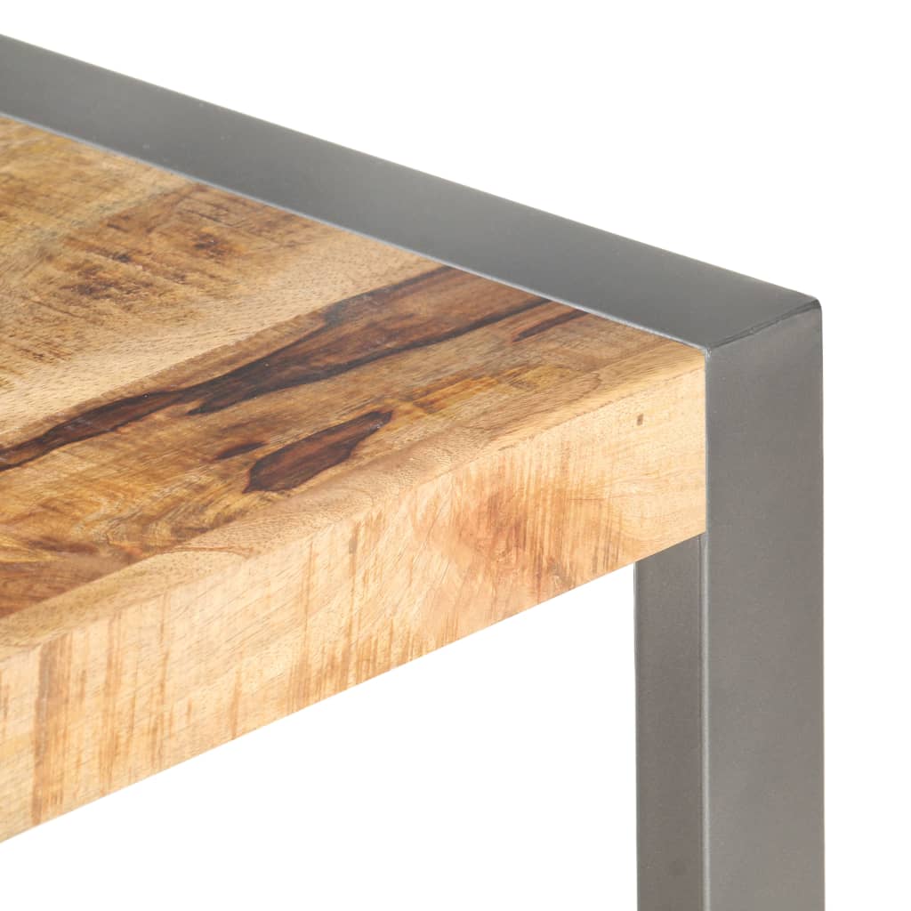 Coffee Table 110 X 60 X 40 Cm Rough Mango Wood