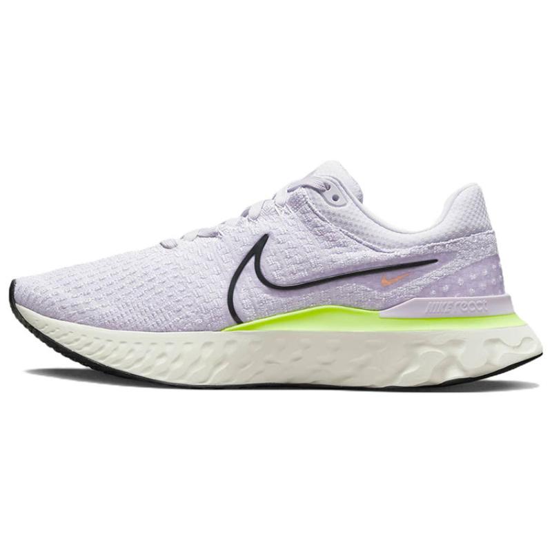 

Nike React Infinity Run Flyknit 3 Barely Grape Ghost Green Sneakers DH5392-500 40.5