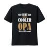 So Sieht Ein Richtig Cooler Opa Aus Herren T Shirt Trendy Design for Fashionable Grandpas Vintage Washed Designer Clothes