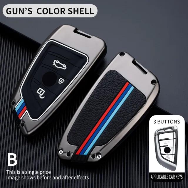 Kryt pouzdra na klíče ze slitiny zinku pro BMW X1 X3 X4 X5 X7 X8 520d 525i 530i 630i 730Li 740Li M750Li 840i M850i 30i 40i 45e