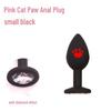 Silicone Cat Paw Anal Plug for Beginners - SM Training Anal Beads for Female Anus Dilation and Masturbation