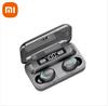 Xiaomi F9 Wireless 5.0 Earphones LED Dislpaly TWS Wireless Bluetooth Headset Waterproof Noise Reduction Bluetooth Headphones for Phone