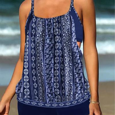 Swimsuits Woman 2025 Beachwear Swimwear Padded Plus Swimsuit Print Size Swimjupmsuit Women Swimwears Tankinis Set Ropa De Mujer